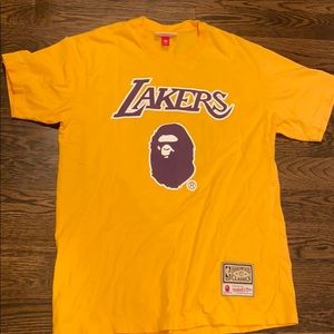 LA Lakers Bape Tee Shirt